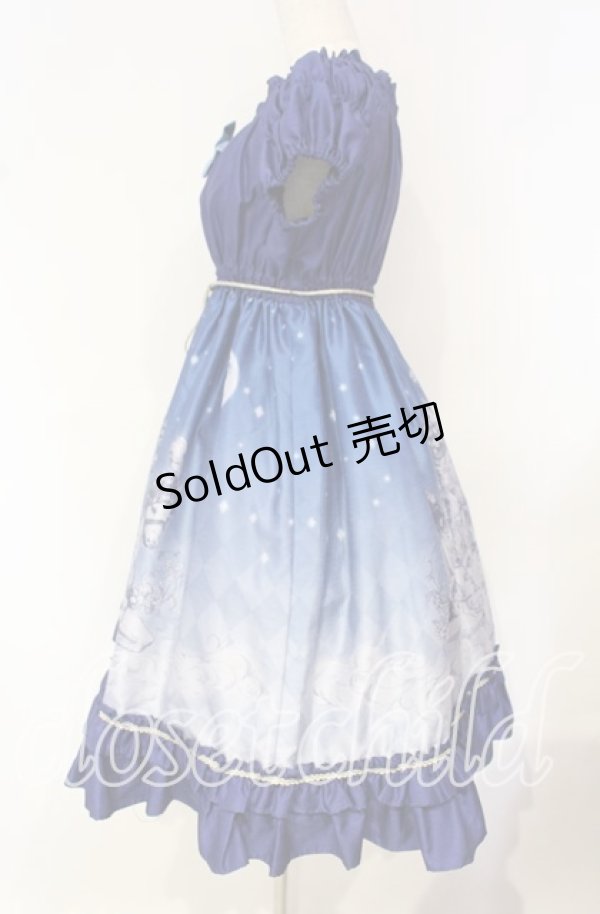 画像4: Enchantlic Enchantilly / Phantom Night Babydoll 夜空のワンピース  ブルー O-25-10-16-010-LO-OP-OW-OS (4)