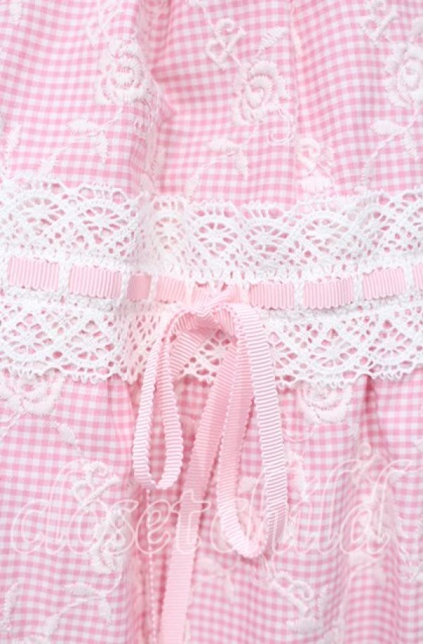 画像3: BABY,THE STARS SHINE BRIGHT / ミラベル〜Rosy Memory〜ジャンパースカート  ピンク O-25-10-16-012-BA-OP-OW-OS (3)