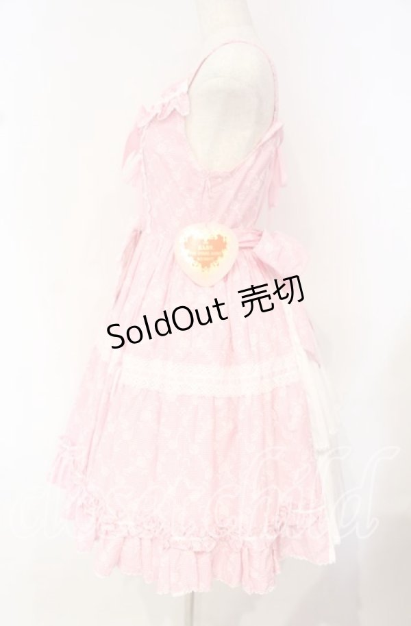 画像4: BABY,THE STARS SHINE BRIGHT / ミラベル〜Rosy Memory〜ジャンパースカート  ピンク O-25-10-16-012-BA-OP-OW-OS (4)