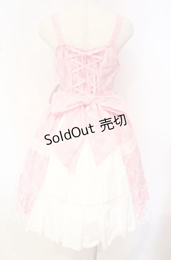 画像5: BABY,THE STARS SHINE BRIGHT / ミラベル〜Rosy Memory〜ジャンパースカート  ピンク O-25-10-16-012-BA-OP-OW-OS (5)