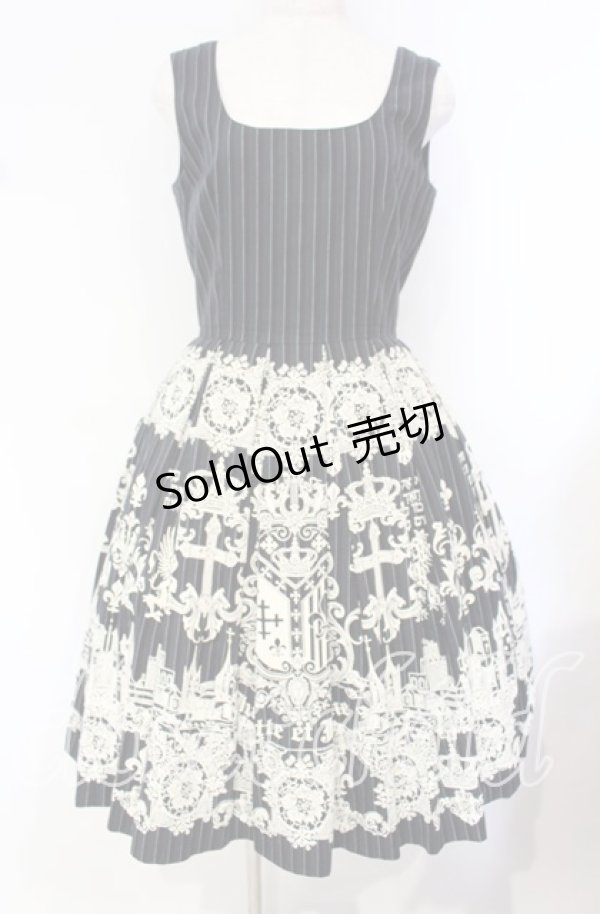 画像1: Juliette et Justine / アンプラント デュ ラ ジュネーズ ジャンパースカート 1 グリーン×ネイビー O-25-10-16-021-CL-OP-IG-OS (1)