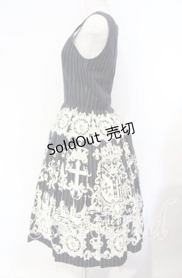 画像3: Juliette et Justine / アンプラント デュ ラ ジュネーズ ジャンパースカート 1 グリーン×ネイビー O-25-10-16-021-CL-OP-IG-OS (3)