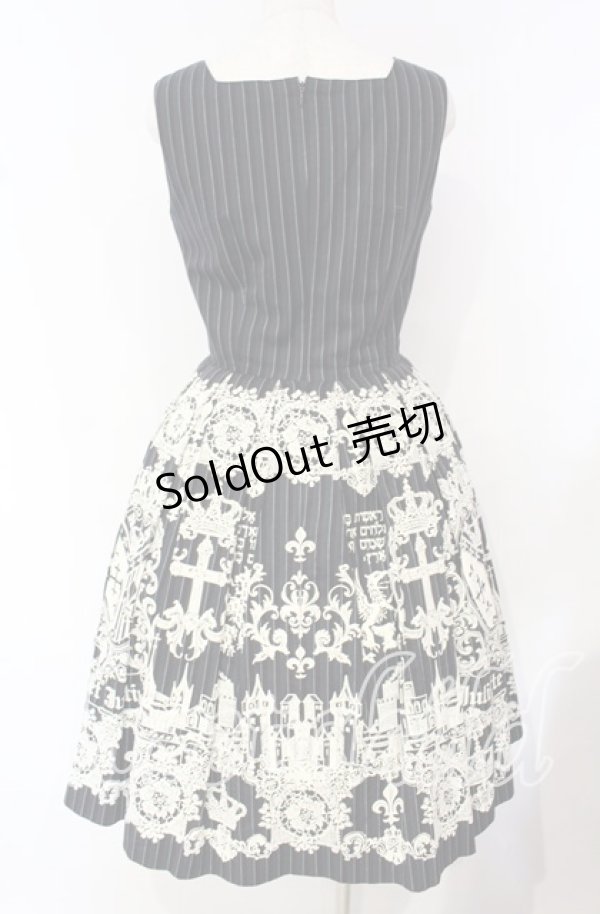 画像4: Juliette et Justine / アンプラント デュ ラ ジュネーズ ジャンパースカート 1 グリーン×ネイビー O-25-10-16-021-CL-OP-IG-OS (4)