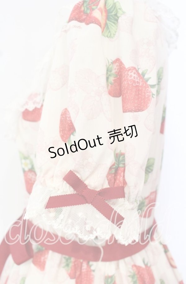 画像5: Emily Temple cute / Dear Strawberry Anniversaryドレス  アイボリー O-25-10-16-022-ET-OP-OW-OS (5)