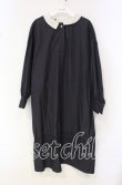 画像1: Jane Marple Dans Le Salon / Compact cloth tablier dress　ドレス M ネイビー O-25-10-18-038-JM-OP-IG-OS (1)