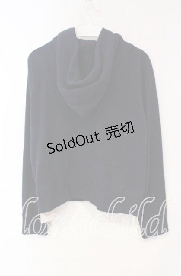 画像3: 【SALE】Jane Marple / リボンヨークのパーカー  ネイビー O-25-10-18-041-JM-TO-IG-ZT079 (3)