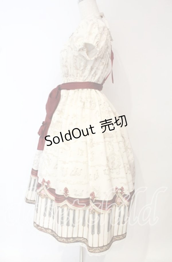 画像4: Enchantlic Enchantilly / アンティークエレガンスピアノワンピース  キナリ O-25-10-18-004-LO-OP-OW-OS (4)