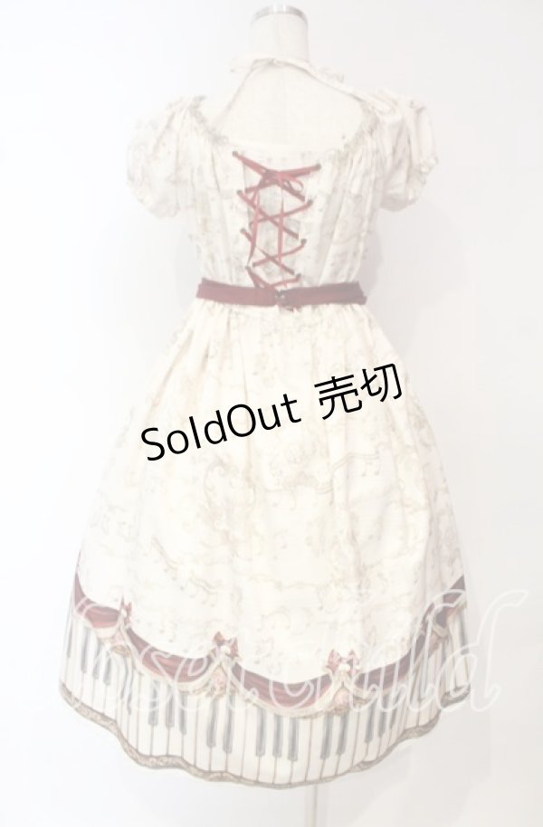 画像5: Enchantlic Enchantilly / アンティークエレガンスピアノワンピース  キナリ O-25-10-18-004-LO-OP-OW-OS (5)