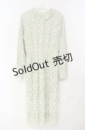 画像: LEBECCA boutique / お見送りをするワンピース F ミント O-25-10-18-052-EL-OP-YM-ZT513