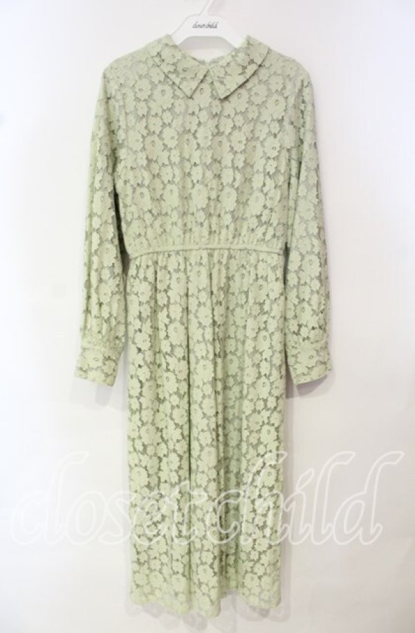 画像1: LEBECCA boutique / お見送りをするワンピース F ミント O-25-10-18-052-EL-OP-YM-OS (1)
