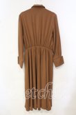 画像3: LEBECCA boutique / 舞台裏のワンピース F ブラウン O-25-10-18-053-EL-OP-YM-OS (3)