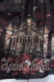 画像2: Enchantlic Enchantilly / 幻影薔薇城〜コウモリ公爵からの招待状〜スカート  赤い夜 O-25-10-18-006-LO-SK-OW-OS (2)