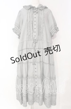 画像: PINK HOUSE / ギンガムチェックフードワンピース【お直しあり】  クロ O-25-10-18-074-LO-OP-IG-OS