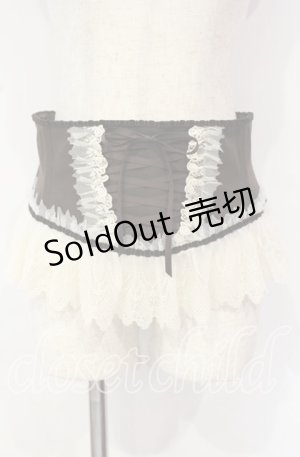 画像: Enchantlic Enchantilly / チュールレースリボンコルセット  ブラウン×キナリ O-25-10-18-012-LO-TO-OW-OS