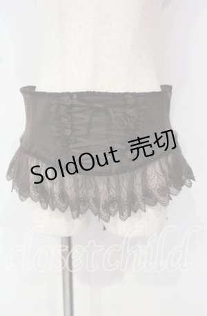 画像: Enchantlic Enchantilly / チュールレースリボンコルセット  ブラウン O-25-10-18-013-LO-TO-OW-OS