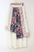 画像5: Qutie Frash / ハカマロングスカート  シロ×ピンク O-25-10-18-018-QU-SK-OW-OS (5)