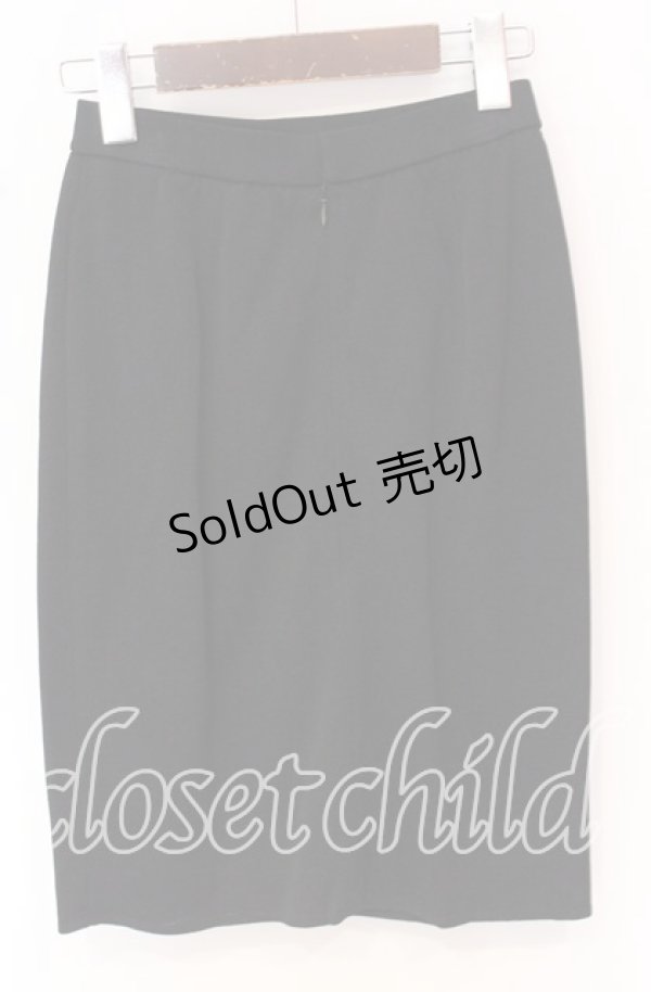 画像2: TOMATSU / プレーンスカート  クロ O-25-10-19-054-LO-SK-IG-ZT221 (2)