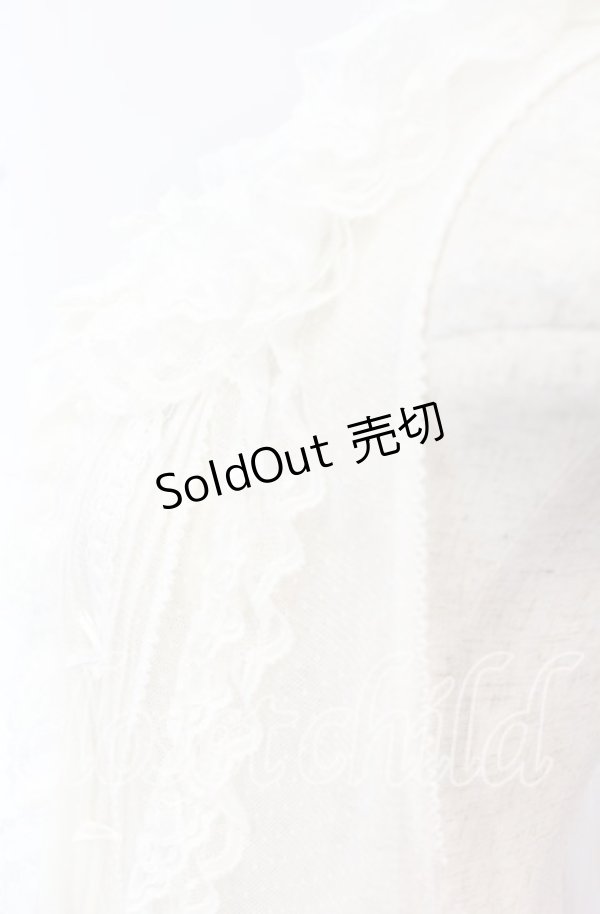 画像4: PINK HOUSE / ドットチュールベスト【お直しあり】  シロ O-25-10-19-068-LO-TO-IG-OS (4)