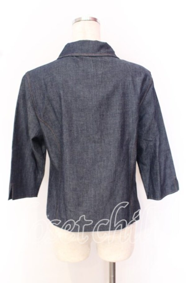 画像3: 【SALE】TOMATSU / デニムライクジャケット  インディゴ O-25-10-19-077-LO-JA-IG-ZT173 (3)