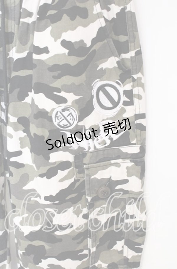 画像2: NieR Clothing / 6POCKET JOGGER PANTS【迷彩two-tone】 パンツ  グリーン系 O-25-10-19-098-PU-PA-IG-ZT220 (2)