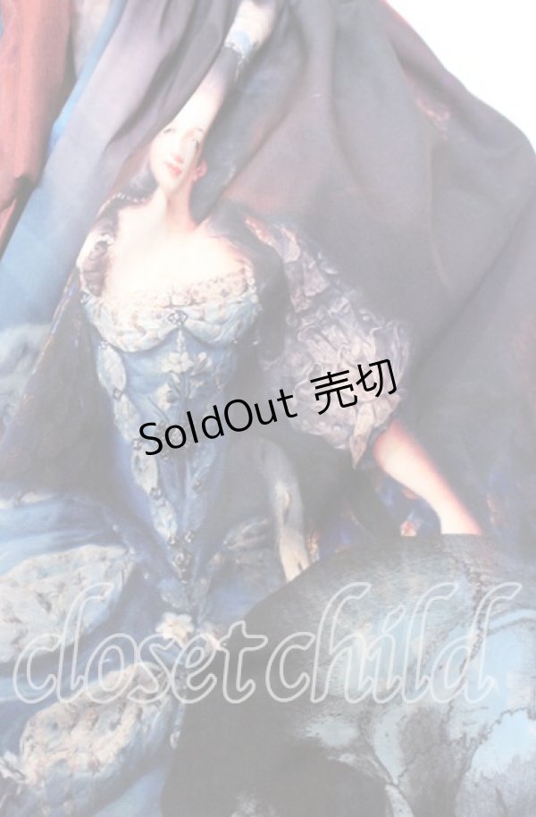 画像4: Royal Princess Alice / Bone of the devilジャンパースカート  ブルー×レッド×ブラック O-25-10-19-107-LO-OP-IG-OS (4)