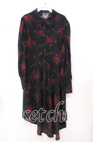 画像: KILL STAR / Pandoras Revenge Dress XL ブラック×レッド O-25-10-19-014-SL-OP-IG-OS
