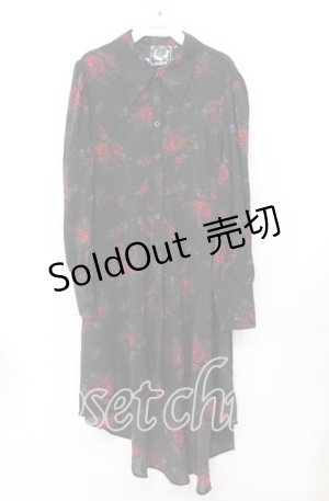 画像: KILL STAR / Pandoras Revenge Dress XL ブラック×レッド O-25-10-19-014-SL-OP-IG-OS