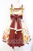 画像1: metamorphose / 春告げ鳥の恋うららプリーツジャンパースカート  オフシロ系 O-25-10-20-004-ME-OP-OW-OS (1)