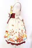 画像4: metamorphose / 春告げ鳥の恋うららプリーツジャンパースカート  オフシロ系 O-25-10-20-004-ME-OP-OW-OS (4)