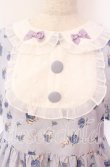 画像2: Doll Paradise / ヨーク切り替え紫陽花うさぎ柄ワンピース M ラベンダー O-25-10-20-008-LO-OP-OW-OS (2)