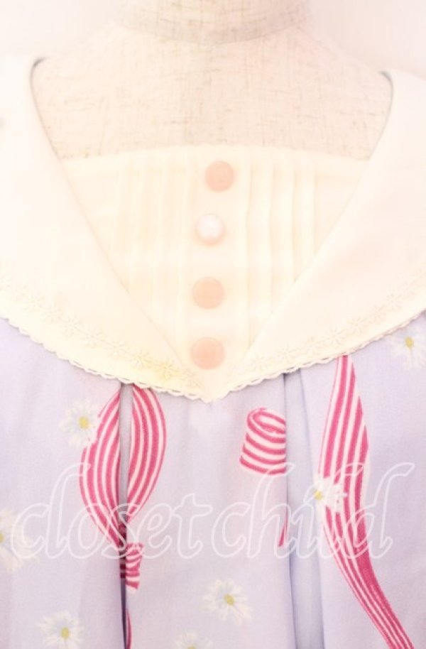 画像2: metamorphose / ことりとBerryAラインワンピース  ラベンダー O-25-10-20-009-ME-OP-OW-OS (2)