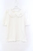 画像1: MILK / メイデン トップス  シロ O-25-10-20-011-ML-TO-OW-OS (1)