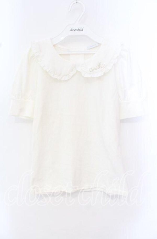 画像1: MILK / メイデン トップス  シロ O-25-10-20-011-ML-TO-OW-OS (1)