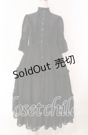 画像: Physical Drop / アンテイークロングドレス  クロ O-25-10-21-035-LO-OP-IG-OS