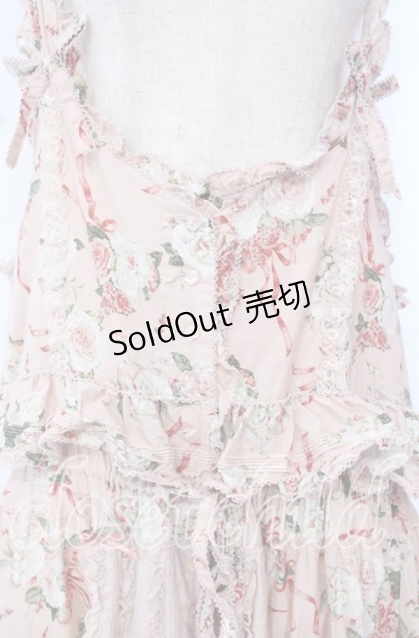 画像2: PINK HOUSE / Dorry Roseプリントワンピース  ピンク O-25-10-21-048-LO-OP-OW-OS (2)