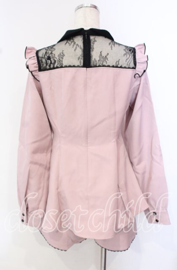 画像4: DearMyLove / ハートベルトレースセットアップ M ピンク O-25-10-21-049-EL-OP-OW-OS (4)