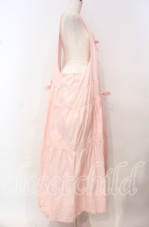 画像3: PINK HOUSE / 刺繍タックタブリエワンピース【お直しあり】  ピンク O-25-10-21-008-LO-OP-IG-OS (3)