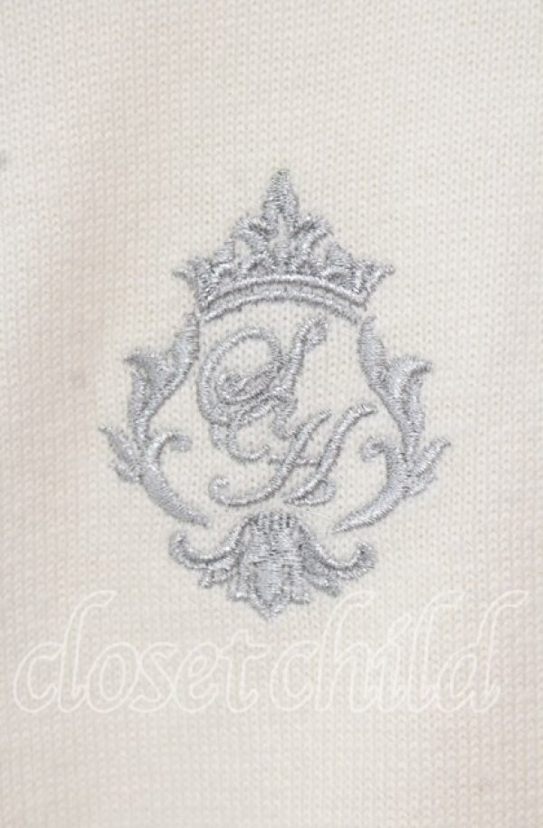 画像2: Secret Honey / SH刺繍半袖ボレロ  オフ O-25-10-21-095-CA-TO-IG-OS (2)