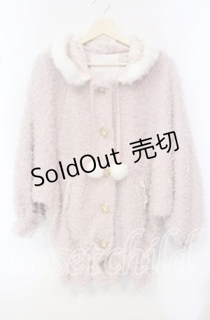 画像: LIZ LISA / プードルファーパーカー  ピンク O-25-10-21-100-LO-OP-OW-OS