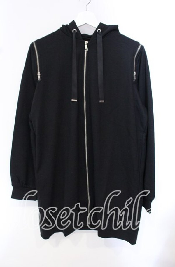 画像1: DearMyLove / 選べる天使or悪魔プリント柄パーカーワンピ M〜L 悪魔（クロ） O-25-10-21-102-EL-TO-OW-ZT057 (1)