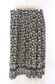 画像3: 【SALE】KETTY / 小薔薇柄ロングスカート LL クロ×ネイビー O-25-10-21-018-EL-SK-IG-ZT49 (3)