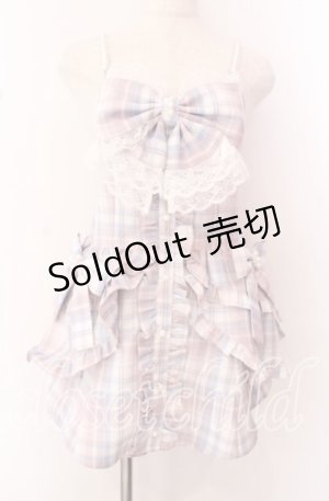 画像: Ank Rouge / リボンフリフリセットアップ  ピンク×ラベンダー O-25-10-23-034-CA-OP-IG-OS