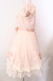 画像4: milky ange / ジャガードパフスリーブワンピース  ピンク O-25-10-23-037-EL-OP-IG-OS (4)