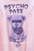 画像2: Amilige / 肩ZIP PSYCHO PASS Tシャツ  ピンク O-25-10-23-038-PU-TS-YM-OS (2)