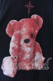 画像2: TRAVAS TOKYO / Bear BIG　Tシャツ  ブラックｘレッド O-25-10-23-039-PU-TS-YM-OS (2)