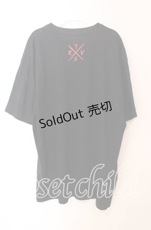 画像3: TRAVAS TOKYO / Bear BIG　Tシャツ  ブラックｘレッド O-25-10-23-039-PU-TS-YM-OS (3)