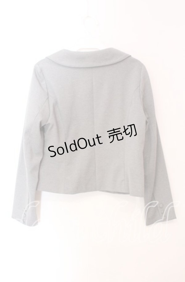 画像2: FA（Fi.n.t） / スカラップカラージャケット  グレー O-25-10-23-043-LO-JA-IG-OS (2)