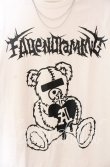 画像2: Amilige / チェーンネックレスベアプリントスウェット  オフホワイト O-25-10-23-050-PU-TO-OW-OS (2)