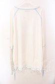 画像4: Amilige / hustlerチェーン付きロンT  ホワイト×サックス O-25-10-23-057-PU-TO-OW-OS (4)