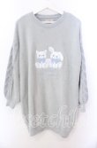 画像1: Amavel / Fantasic Animalsアップリケニットワンピース F ブルー O-25-10-23-058-CA-TO-OW-OS (1)